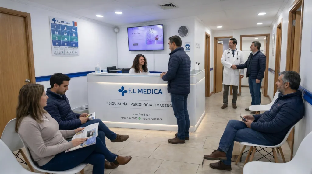 Ambiente terapéutico para atención con psicólogo clínico en Santiago